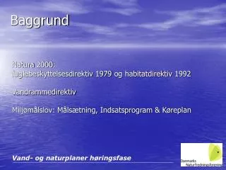 baggrund