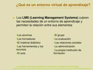 qu es un entorno virtual de aprendizaje