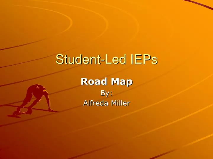 student led ieps