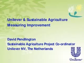 Who is Unilever?