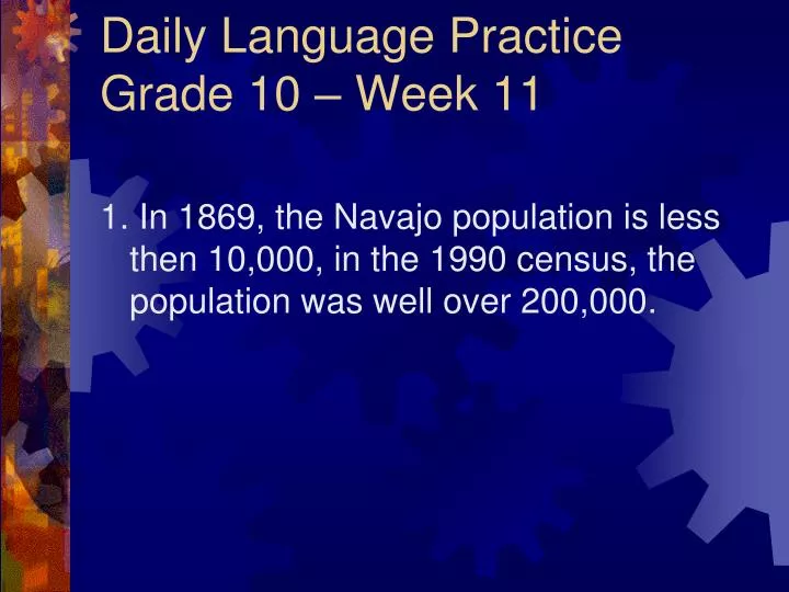daily language practice grade 10 week 11