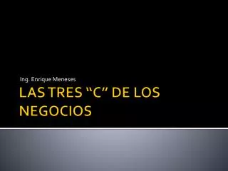 ing enrique meneses
