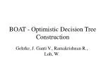 BOAT - Optimistic Decision Tree Construction - slide 1
