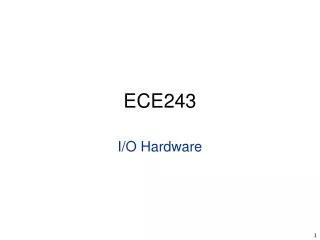 ECE243