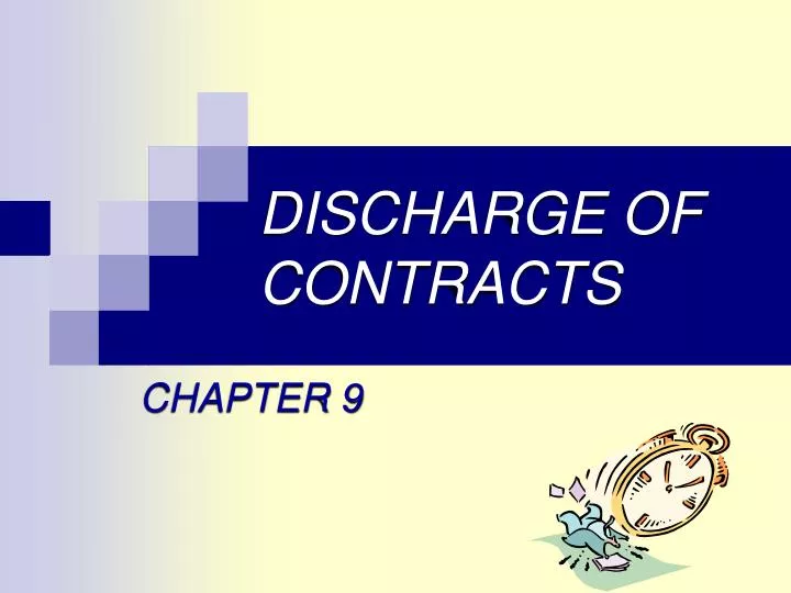 discharge of contracts