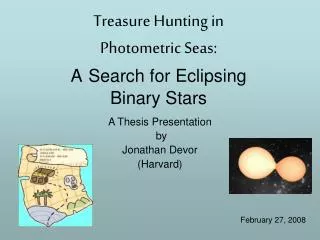 Treasure Hunting in Photometric Seas: A Search for Eclipsing Binary Stars