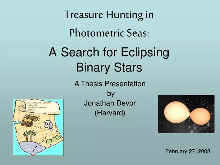 treasure hunting in photometric seas a search for eclipsing binary stars