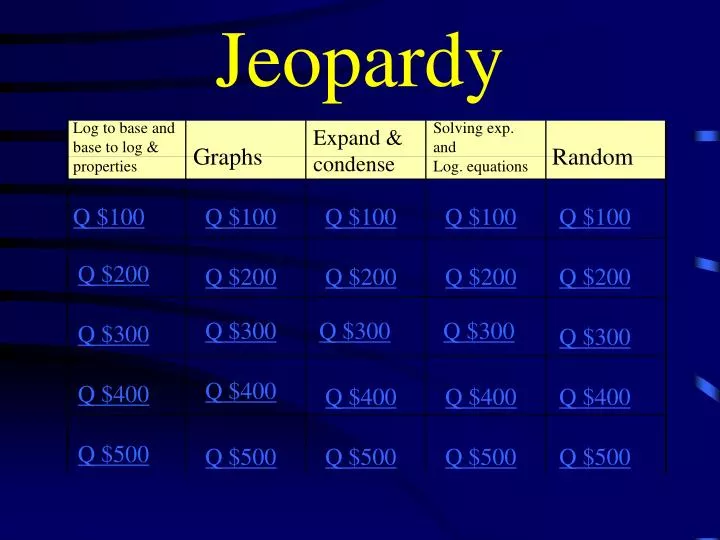 jeopardy