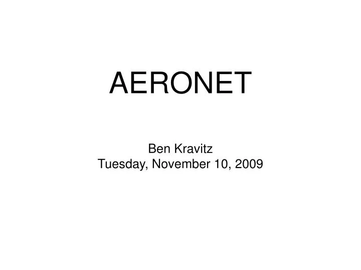 aeronet