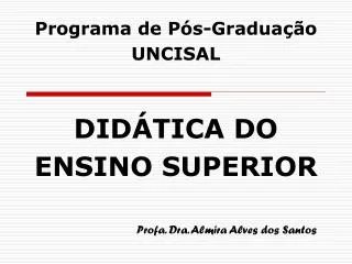 did tica do ensino superior