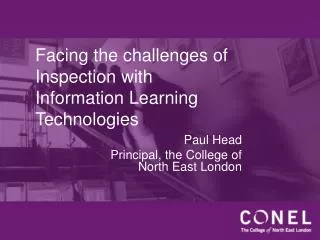 Facing the challenges of Inspection with Information Learning Technologies