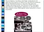 "The Watsons Go to Birmingham - A Tale of Humor, Heart, and History" - slide 1