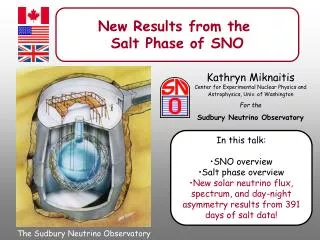 New Results from the Salt Phase of SNO