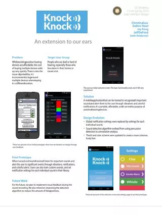 UC Berkeley CS160 Spring 2014 User Interface Design