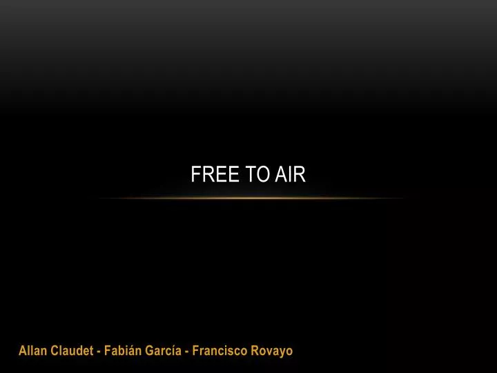 free to air