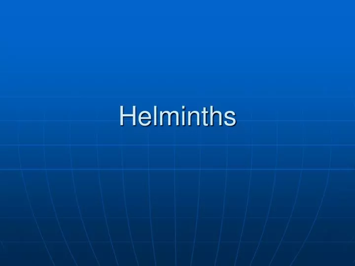 helminths