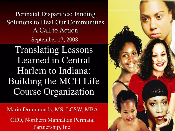perinatal disparities finding solutions to heal our communities a call to action