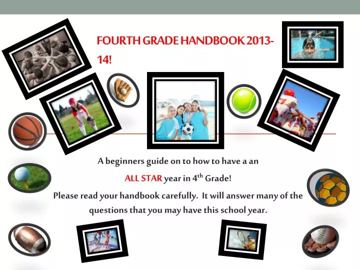 fourth grade handbook 2013 14