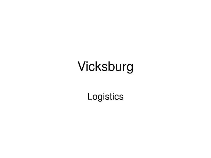 vicksburg