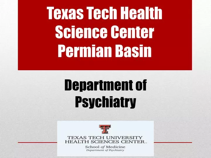 texas tech health science center permian basin