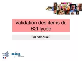 qui fait quoi