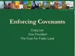 Enforcing Covenants - slide 1