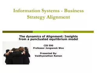 Information Systems - Business Strategy Alignment