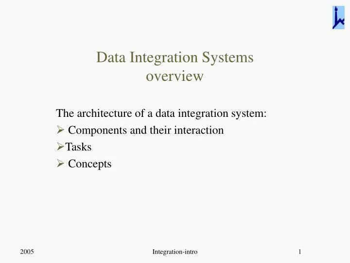 data integration systems overview