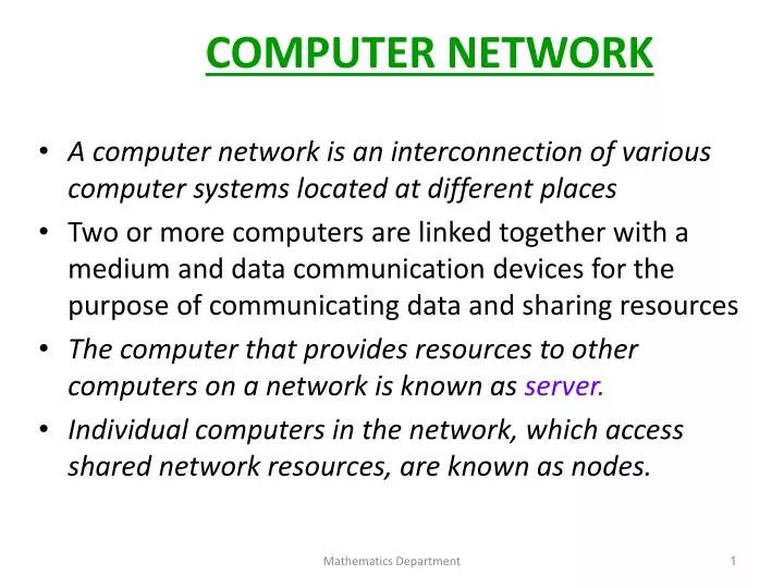 computer network