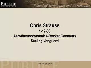Chris Strauss 1-17-08 Aerothermodynamics-Rocket Geometry Scaling Vanguard