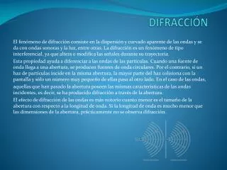 difracci n