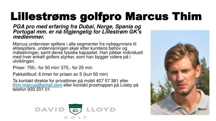 lillestr ms golfpro marcus thim