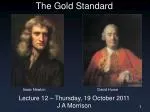 The Gold Standard - slide 1
