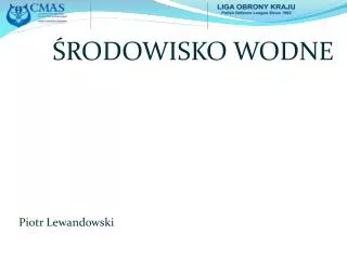 rodowisko wodne piotr lewandowski