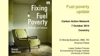 Fuel poverty update