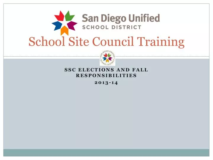 school site council training
