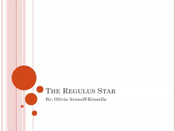 the regulus star