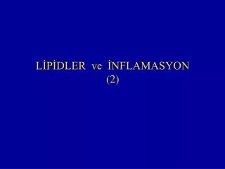 l p dler ve nflamasyon 2