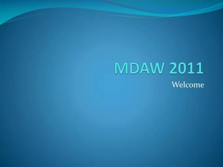 mdaw 2011