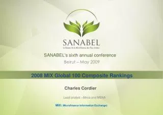 SANABEL's sixth annual conference