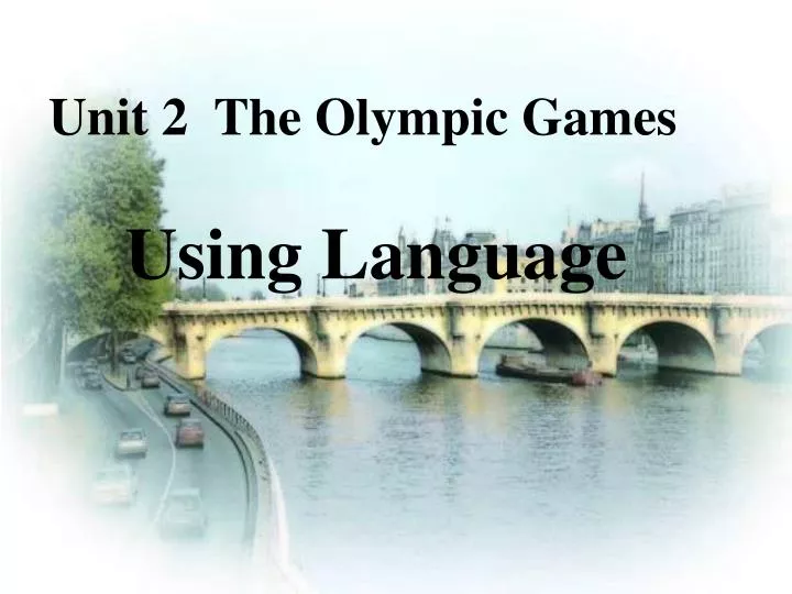 unit 2 the olympic games