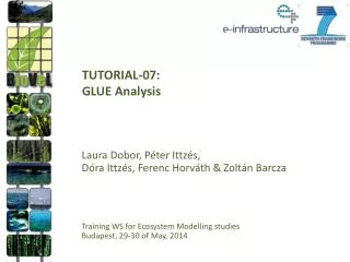 TUTORIAL-07: GLUE Analysis