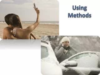 Using Methods