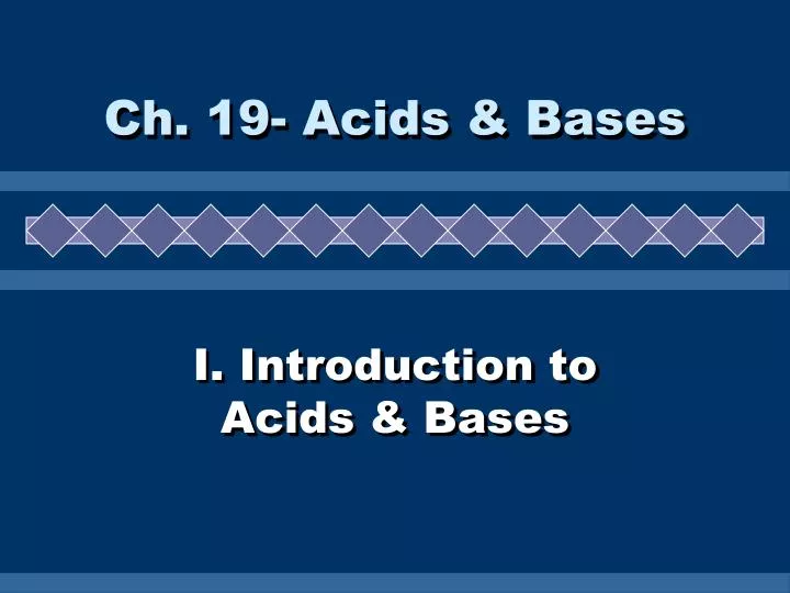 ch 19 acids bases
