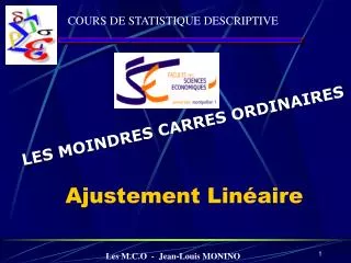 ajustement lin aire
