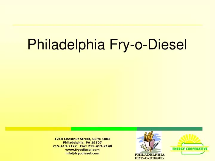 philadelphia fry o diesel
