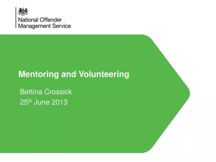 mentoring and volunteering