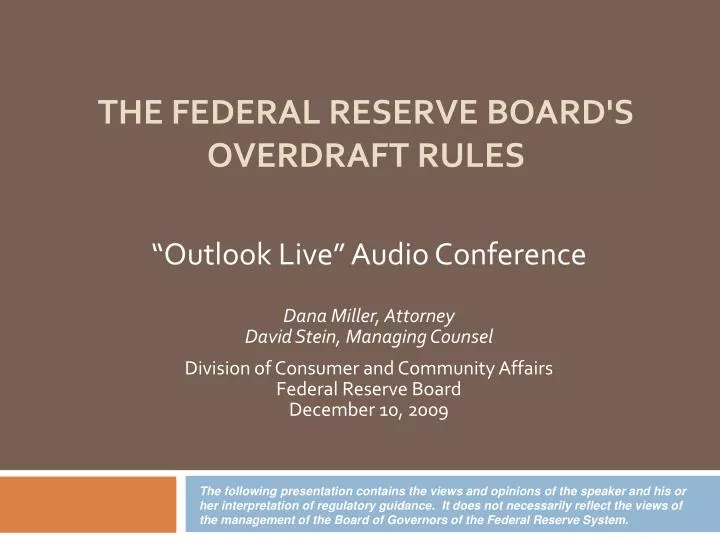 the federal reserve board s overdraft rules