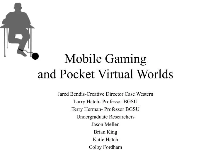 mobile gaming and pocket virtual worlds