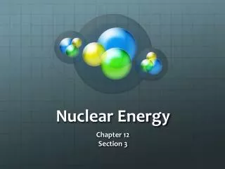 Nuclear Energy